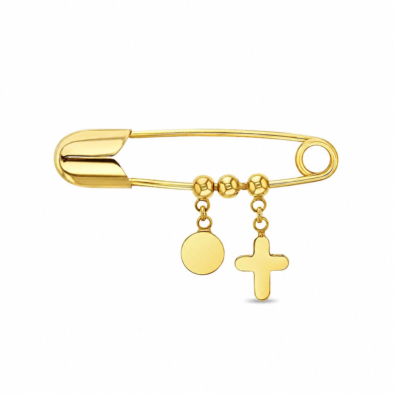Safety pin brooch for baby toddler child