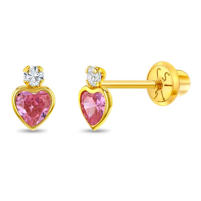 Boucles d’oreilles filles Royal Heart