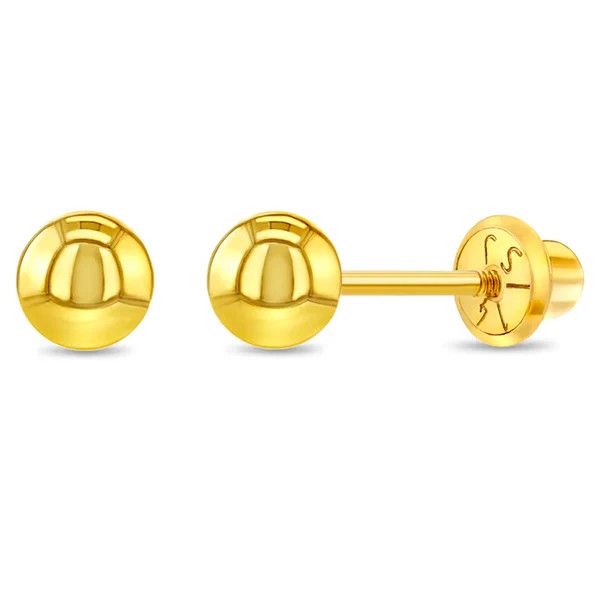 Classic Ball Toddler Earrings