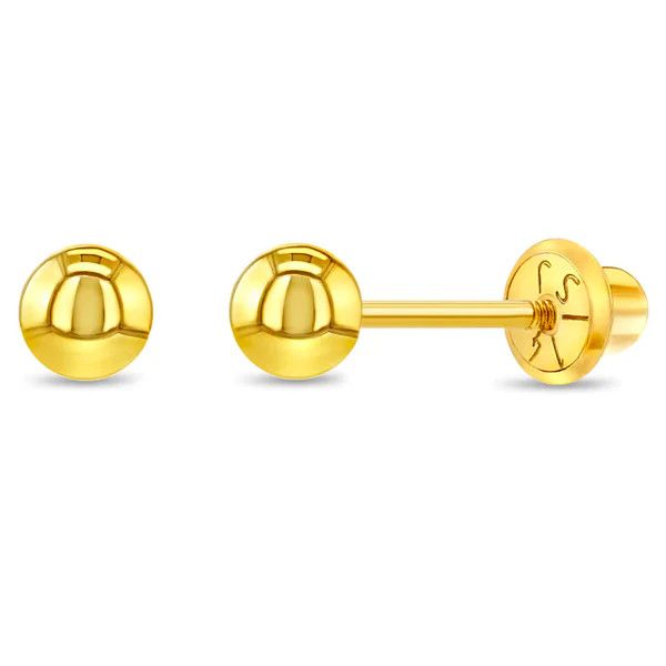 Classic Ball Toddler Earrings Classic Ball Toddler Earrings
