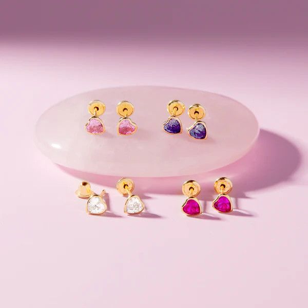 Heart shape earrings
