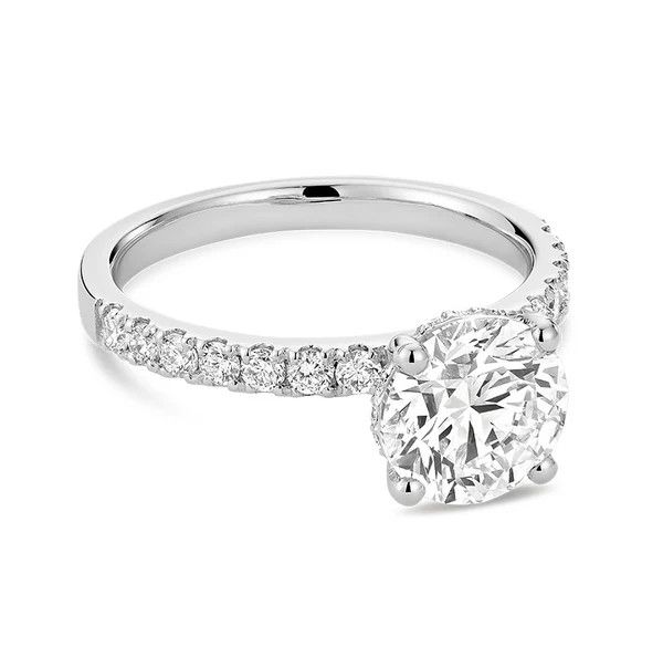Bague Fiançailles Diamants synthétiques Bague Fiançailles Diamants synthétiques, Couleur: Blanc, Taille: 1.50ct ptd