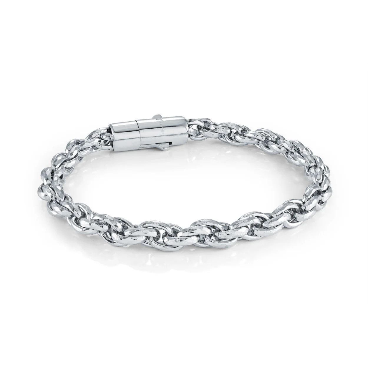 Italgem Bracelet, Colour: Acier Poli, Size: 8 pouce