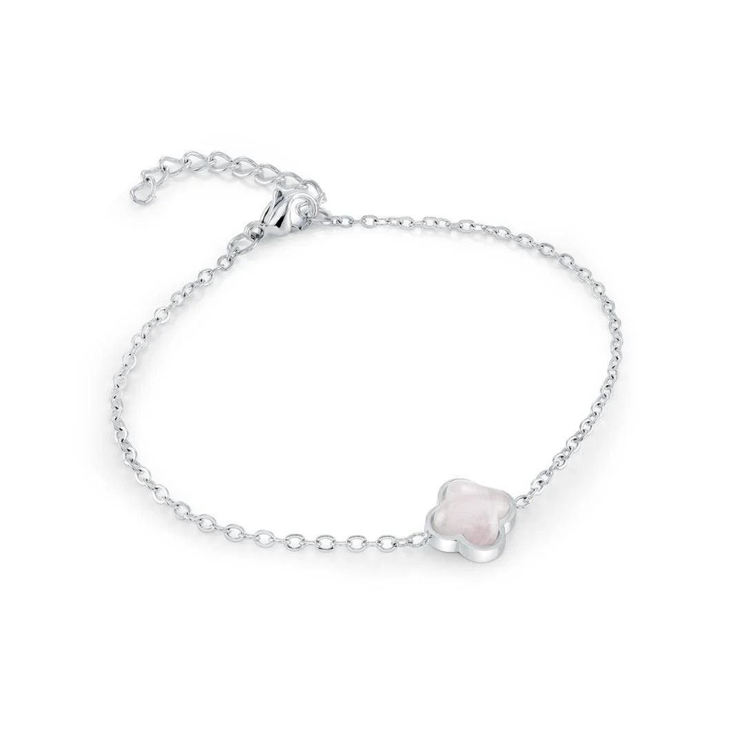 Italgem Bracelet Lucky Clover, Color: Acier