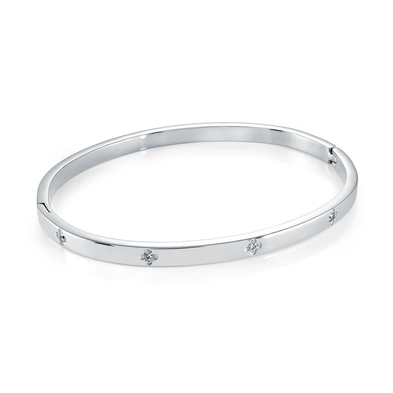 Veloria trèfle bracelet jonc