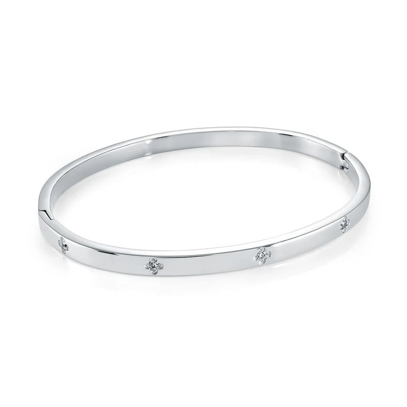 Veloria Clover Bangle Bracelet