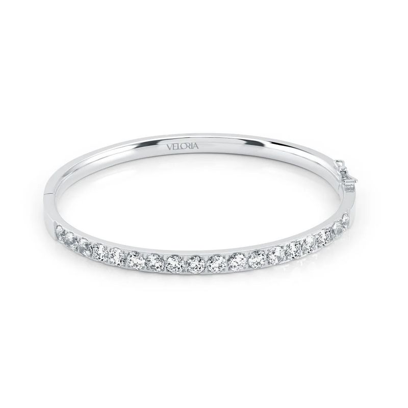 Veloria Zirconia Bangle Bracelet