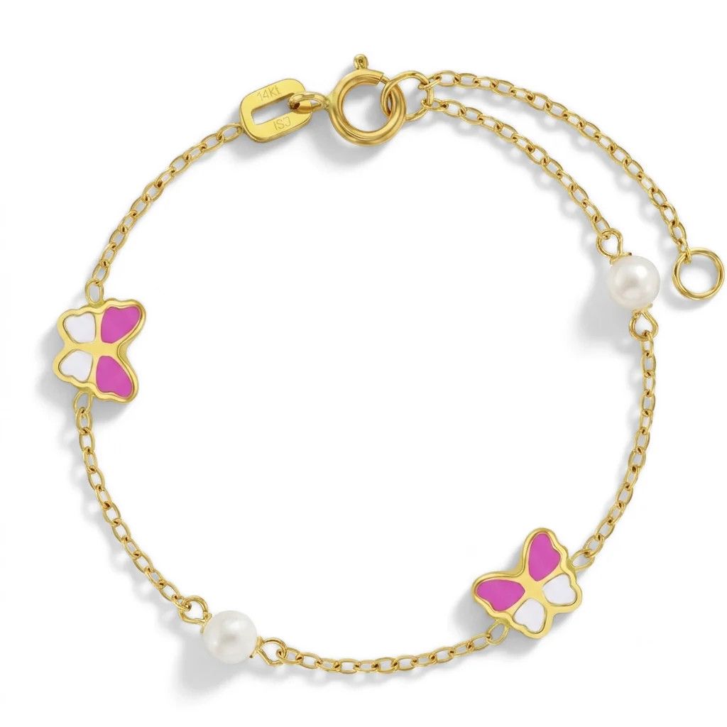 In Season Bracelet for girls with butterflies In Season Bracelet for girls with butterflies