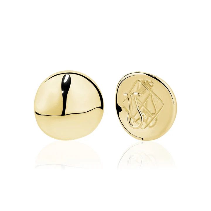 Miss Mimi Bold Button stud earrings
