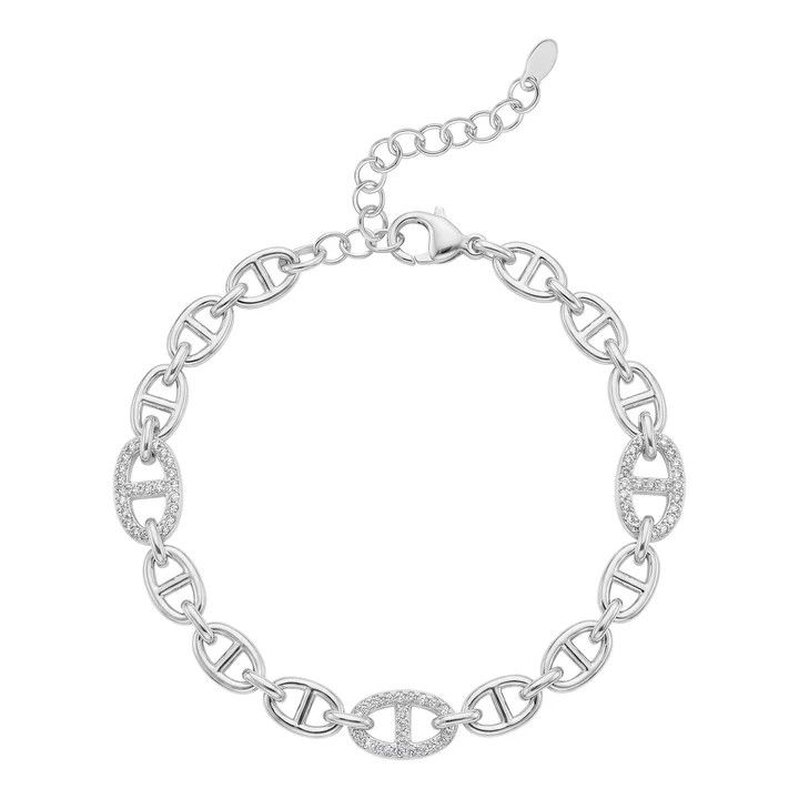 Miss Mimi fancy oval link bracelet
