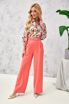 Eleganckie spodnie  - orange