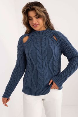 Sweter niebieski