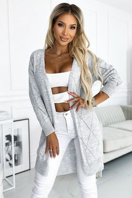 Kardigan szary