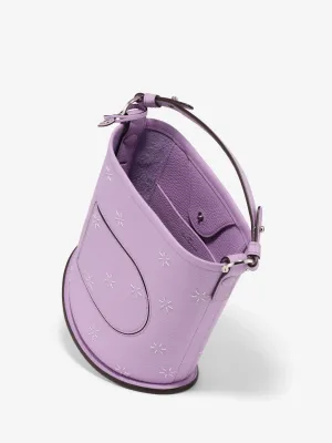 【DELVAUX直営店】Pin Mini Bucket Flora Delvaux Pin Mini Bucket Surpiqué in Taurillon Soft