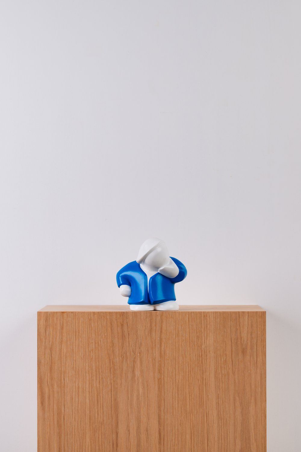 De denker | Blauw