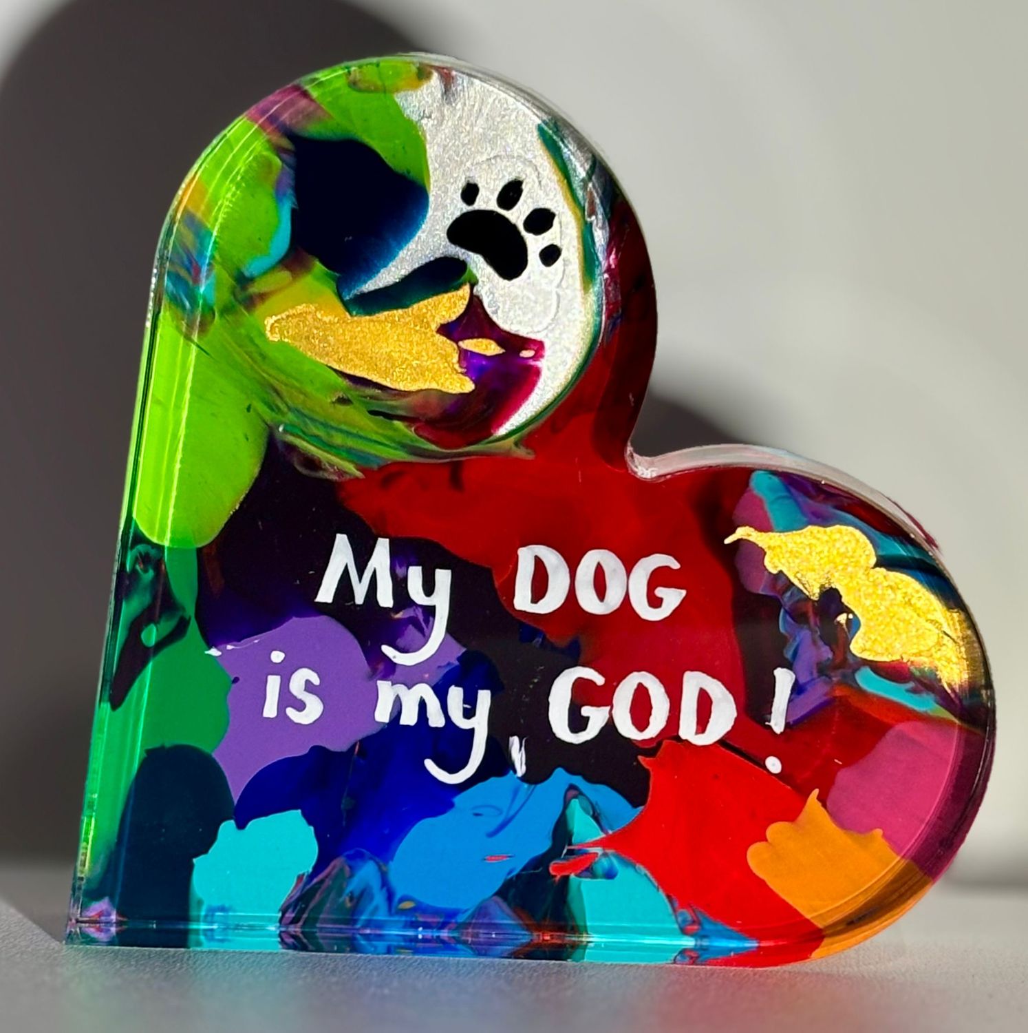 My dog is my god
