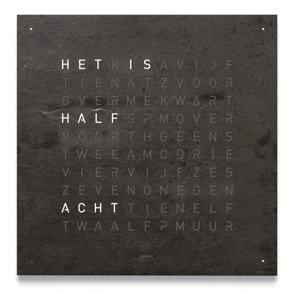 QLOCKTWO EARTH 45 - METAMORPHITE