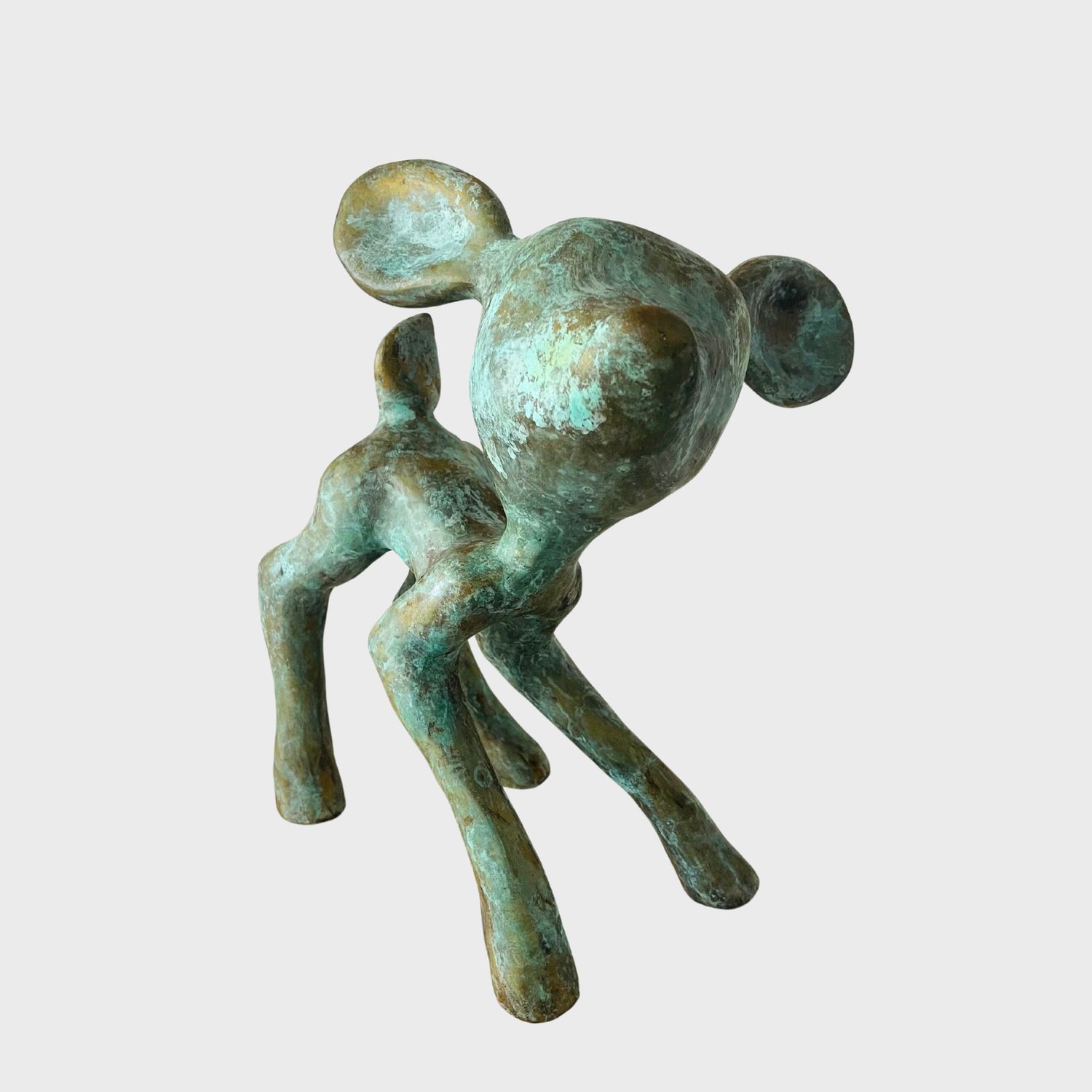 Fragile Strength - bronzen beeld