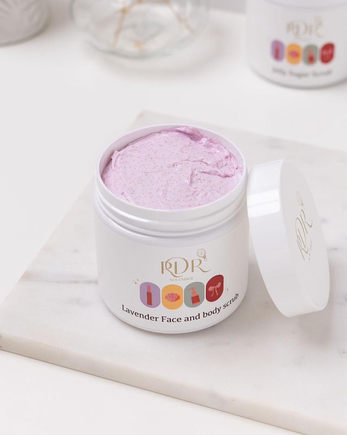 Lavender Face and Body Scrub