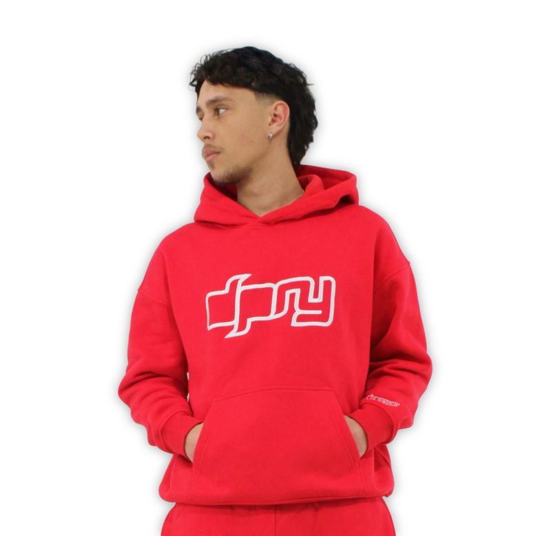 Heavy Hoodie Red