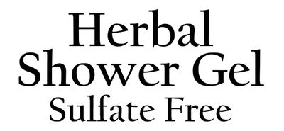Herbal Shower Gel Sulfate Free