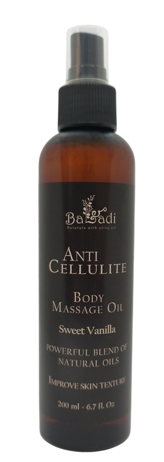 Anti Cellulite  Massage Oil Sweet Vanilla