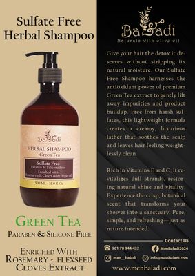 Herbal Shampoo Sulfate Free