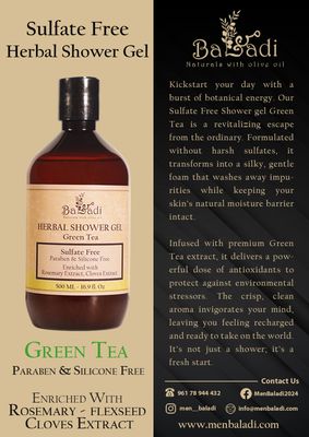 Herbal Shower Gel Sulfate Free