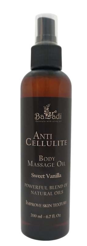 Anti Cellulite  Massage Oil Sweet Vanilla
