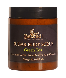 Green Tea Sugar Body Scrub