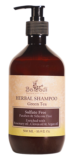 Green Tea Herbal Shampoo Sulfate Free
