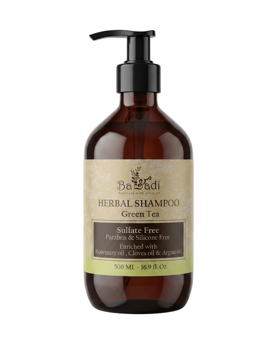 Green Tea Herbal Shampoo Sulfate Free