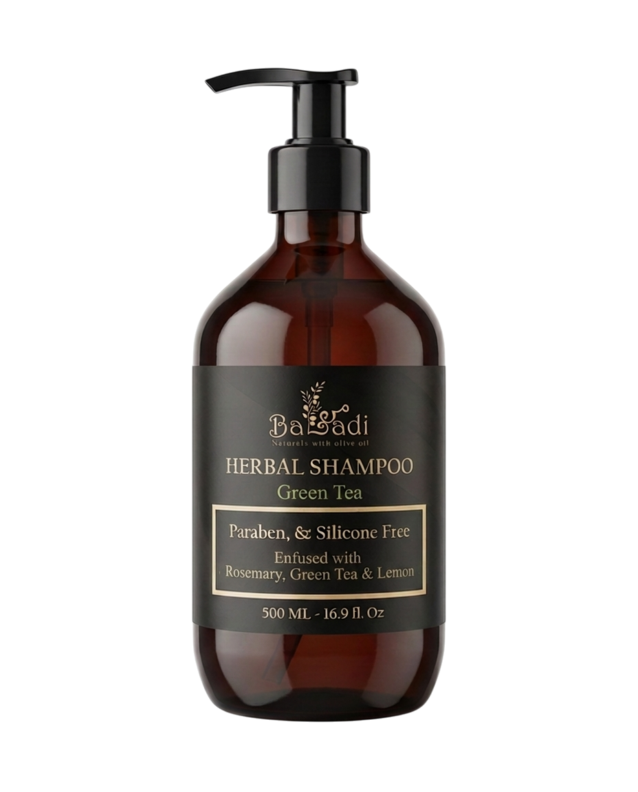 Green Tea Herbal Shampoo