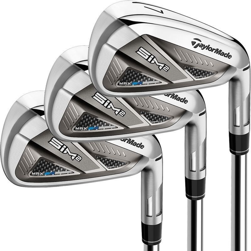 Used TaylorMade Sim 2 Max Demo Iron Ladies Graphite LH (8pc set)
