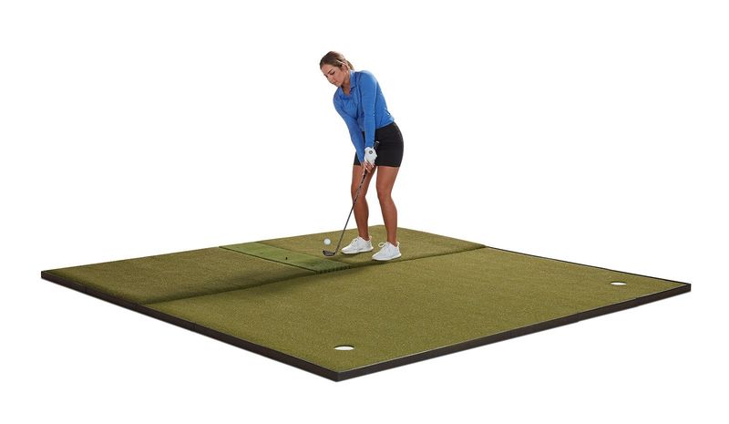 FIBERBUILT GRASS SERIES COMBO MAT SYSTEM - CENTER HITTING - 10&#39;X10&#39;