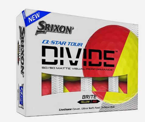 Srixon Q-Star Tour Divide Red Dozen