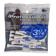PRO LENGTH 3 1/4” TEES 15 PK