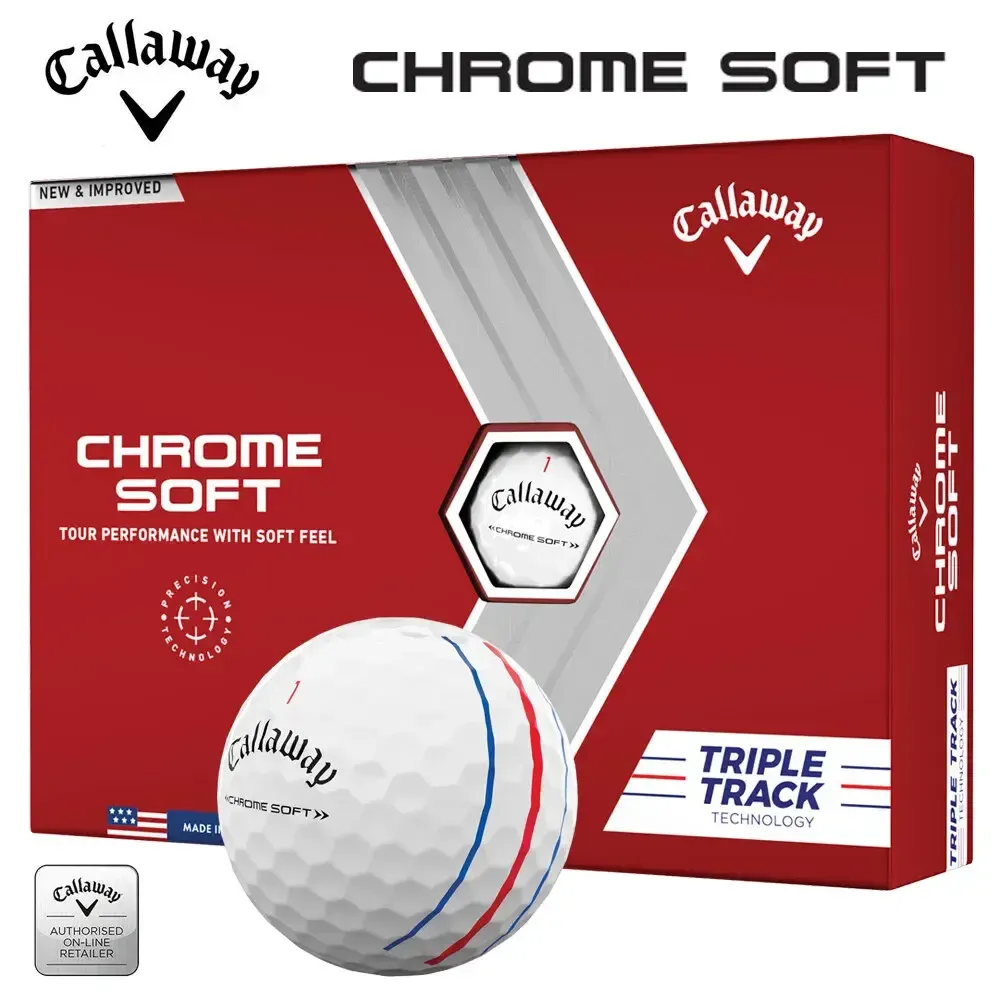 CHROME SOFT TRIPLE TRACK DOZEN
