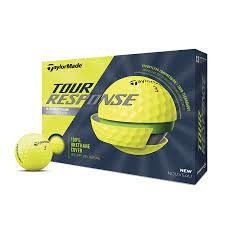 TAYLORMADE TOUR RESPONSE BALL DOZEN YELLOW