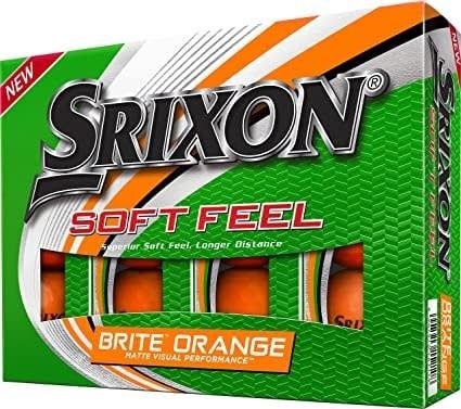 Srixon Soft Feel Matt Orange Dozen