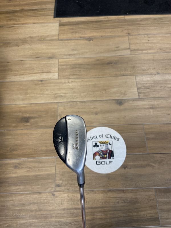 Used TaylorMade Rescue#4 RH Steel Reg Shaft