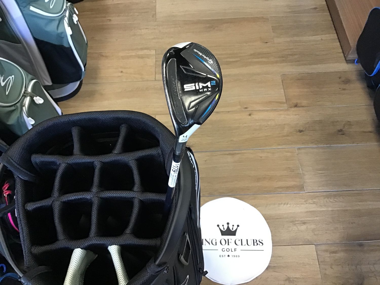 Used Taylormade sim 2 max hybrid 4 hybrid stiff LH