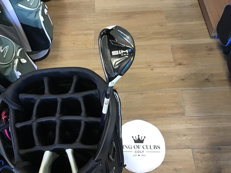 Used Taylormade sim 2 max hybrid 4 hybrid stiff LH
