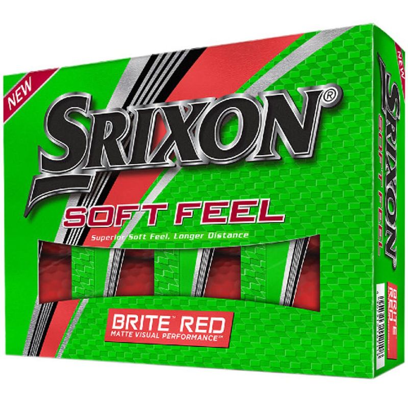 Srixon Soft Feel Matt Red Dozen