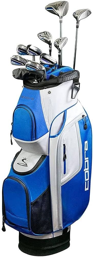 COBRA FLY XL BLK/GLD RIGHT HANDED STEEL - Stiff