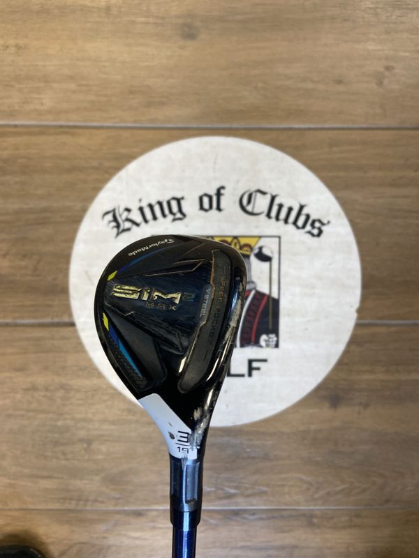 Used TaylorMade Sim 2 Max RH #3 Stiff Flex
