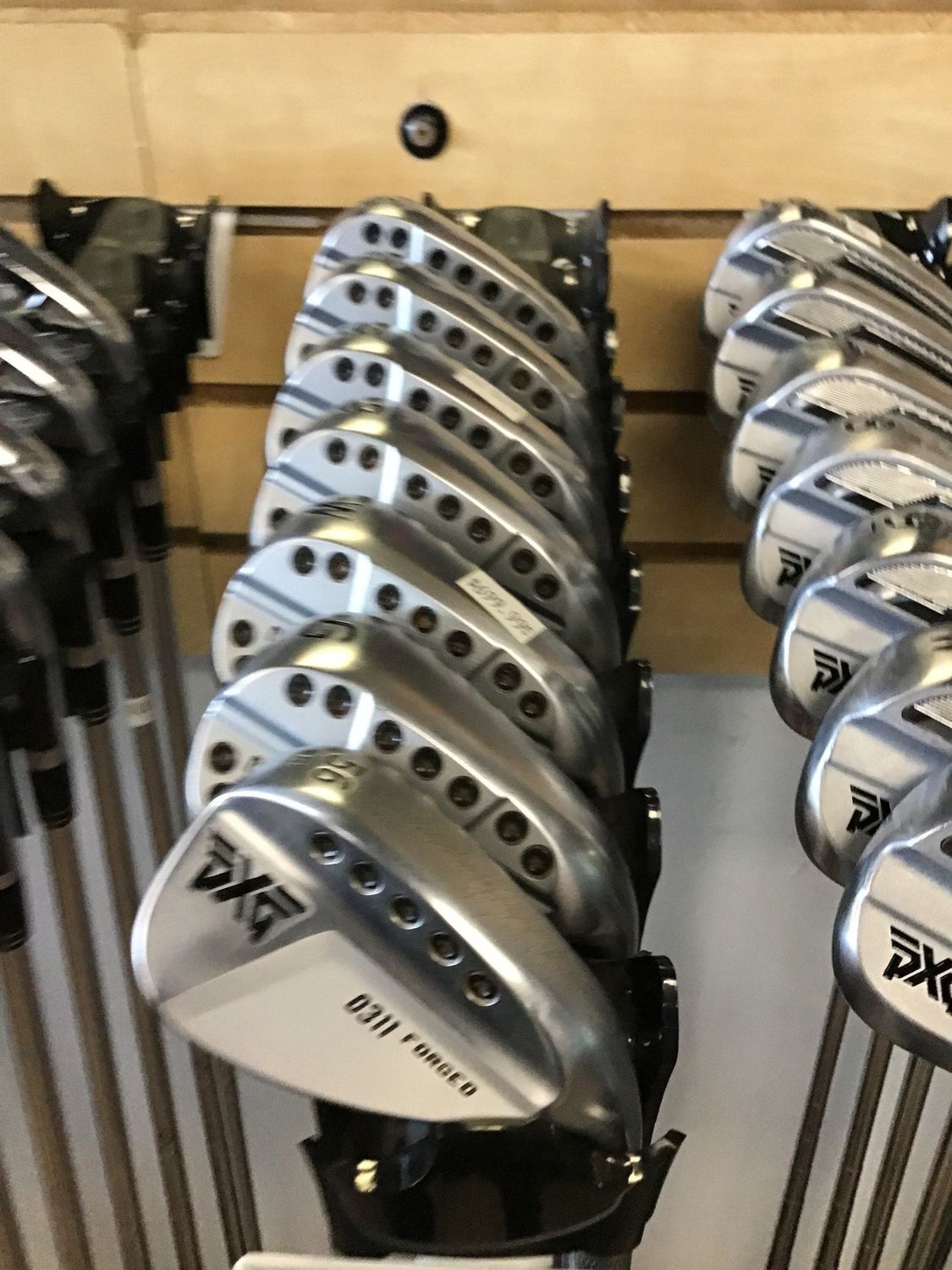 Used PXG 0311 Forged Irons RH  6-PW+GW+SW Graphite Cypher Reg