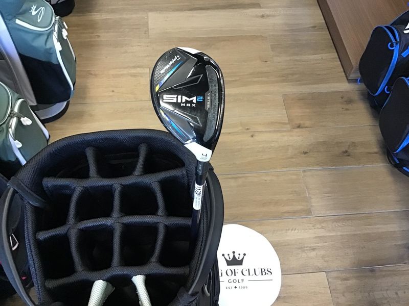 Used Taylormade sim 2 max hybrid 4 hybrid stiff rh
