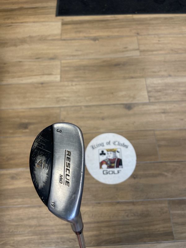 Used TaylorMade Rescue #3 RH Steel Reg