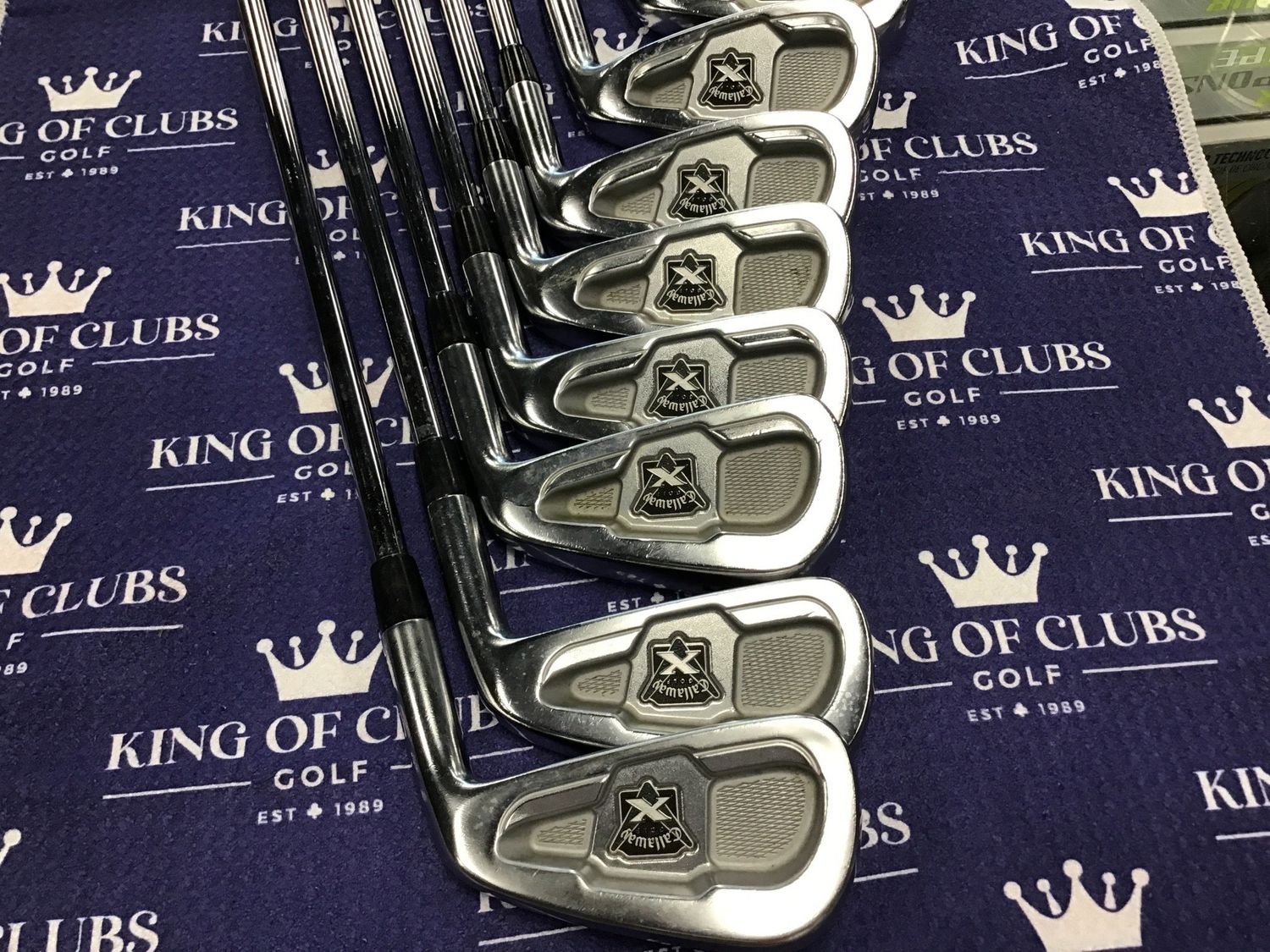 Used Callaway X Forged Irons RH 3-PW Project X 6.0